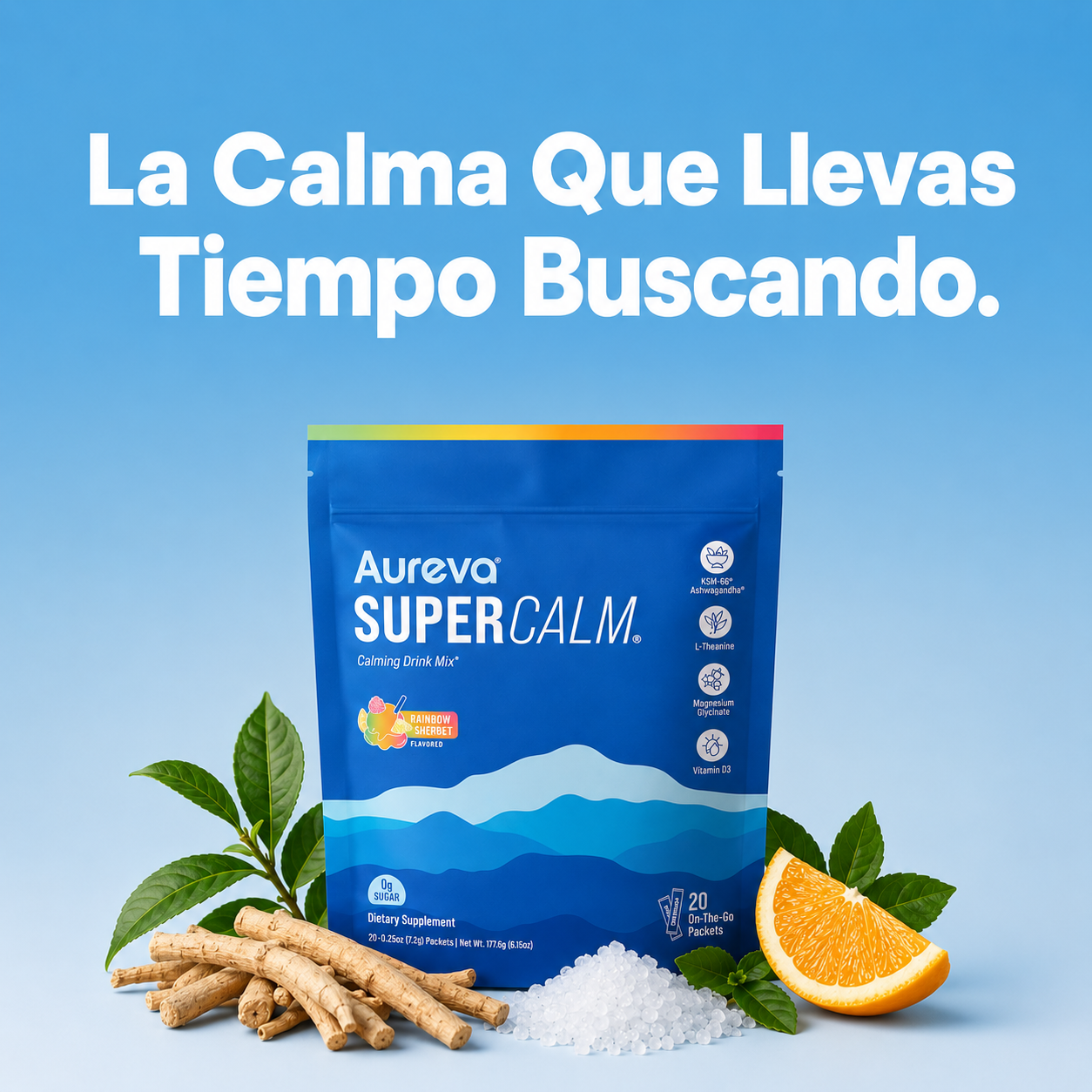 Aureva Super Calm Fórmula Anti-Estrés