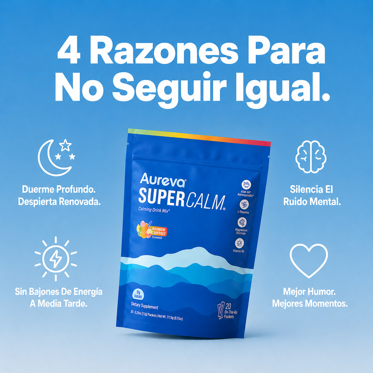 Aureva Super Calm Fórmula Anti-Estrés