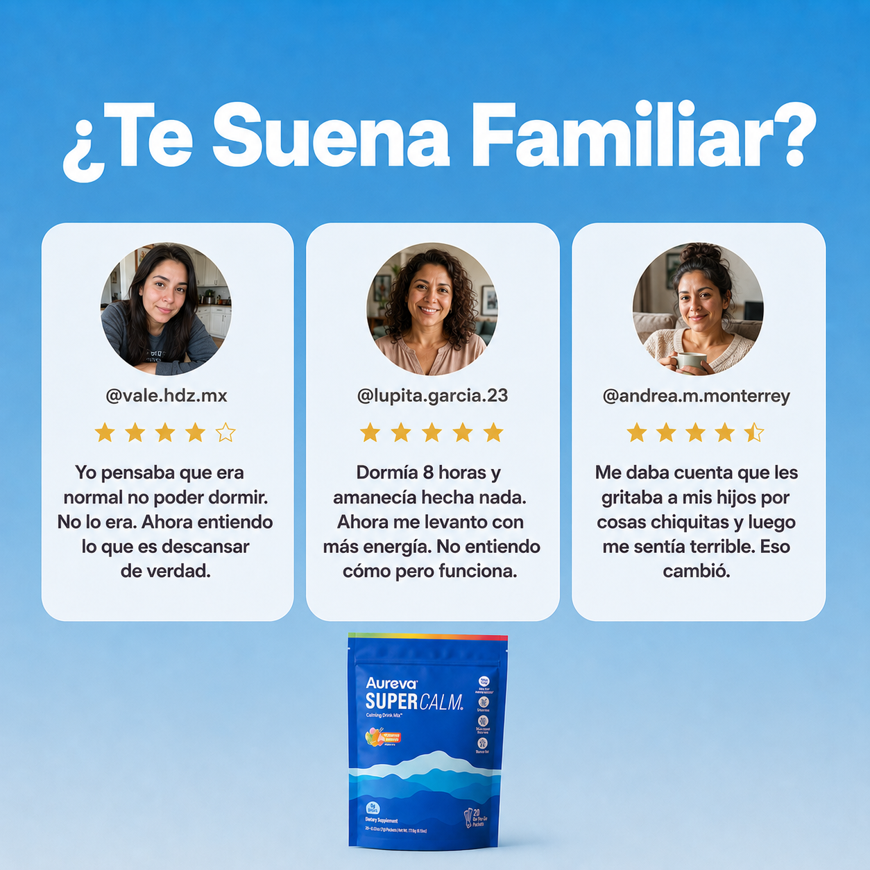 Aureva Super Calm Fórmula Anti-Estrés