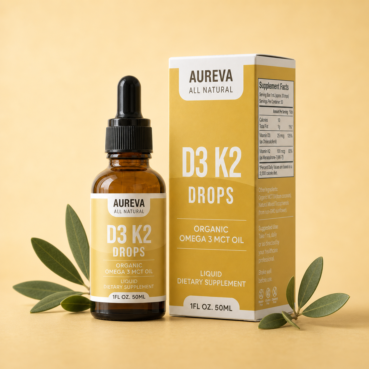 Aureva Organic Drops