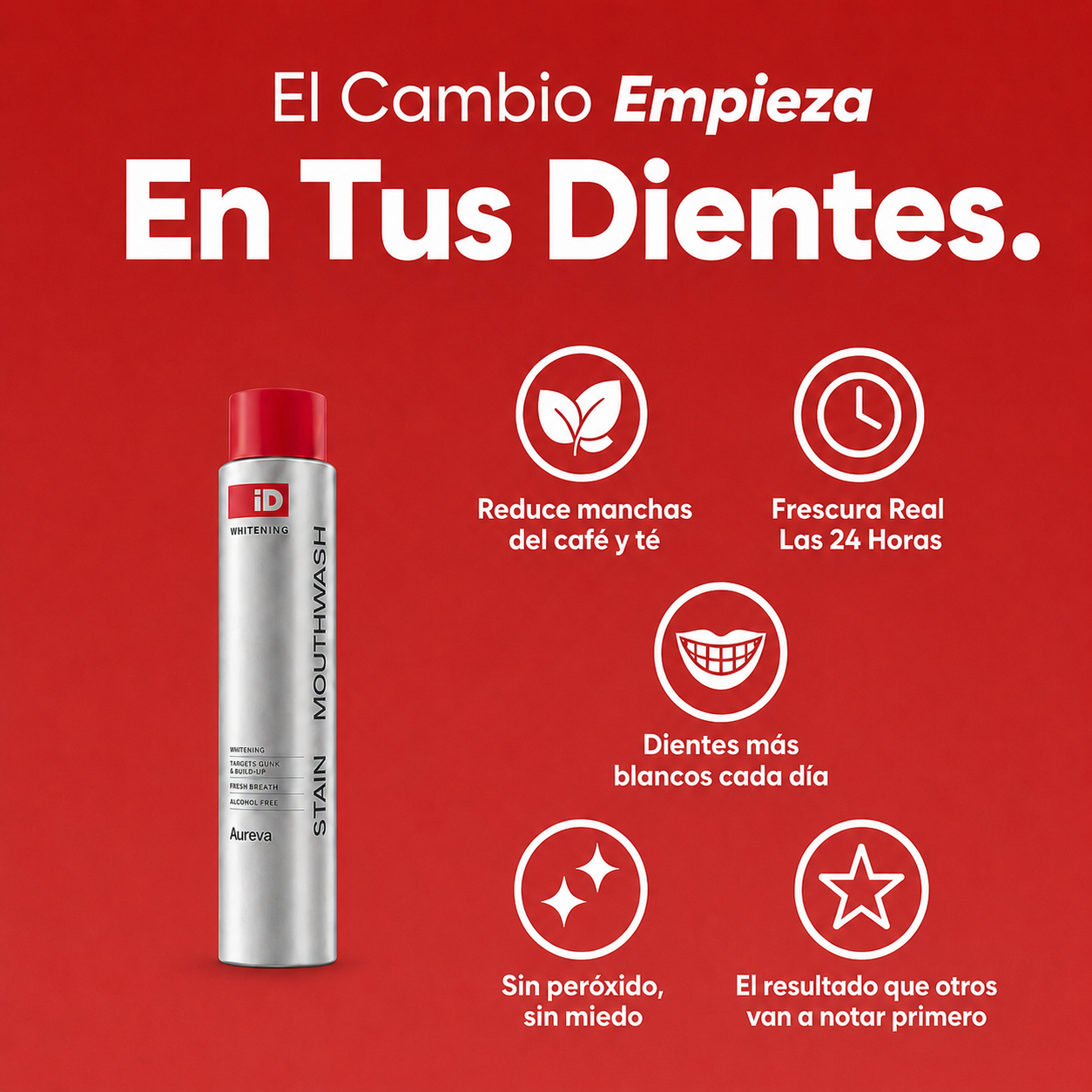 Aureva Hismile Menos Amarillo Más Confianza