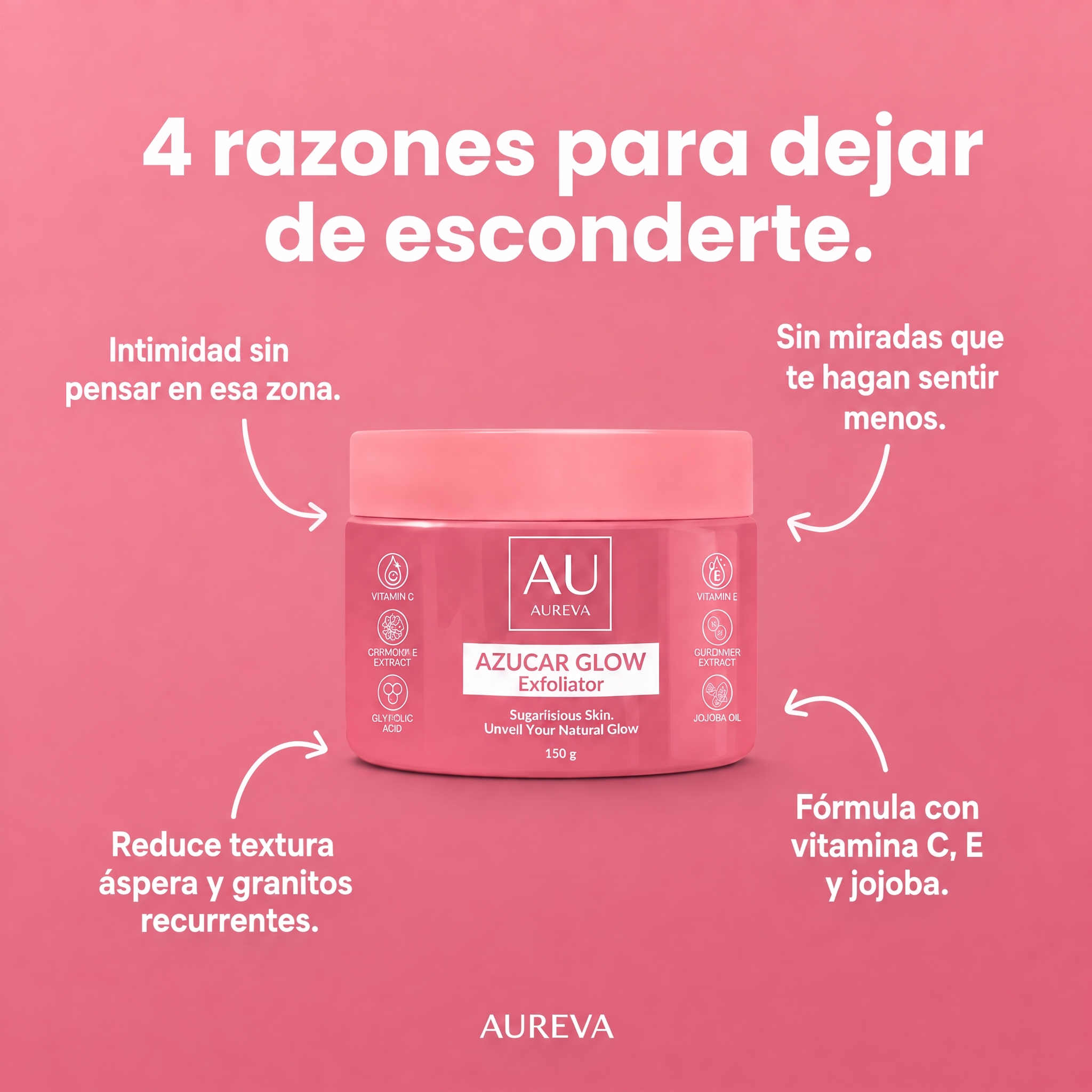 Exfoliante natural Aureva